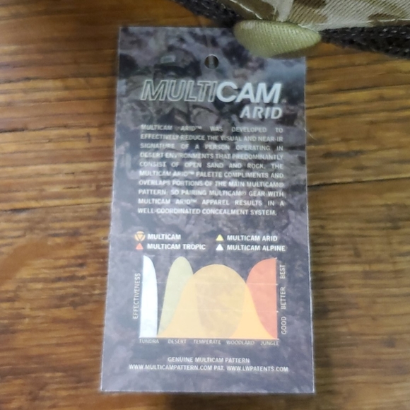 YUPOONG, NWT, MULTCAM, ARID, SNAPBACK, TRUCKER CAP - Picture 4 of 4